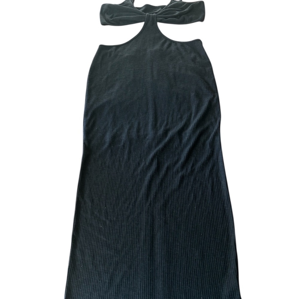 NEW Miou Muse | Ribbed Cutout Midi Dress - Picture 2 of 4